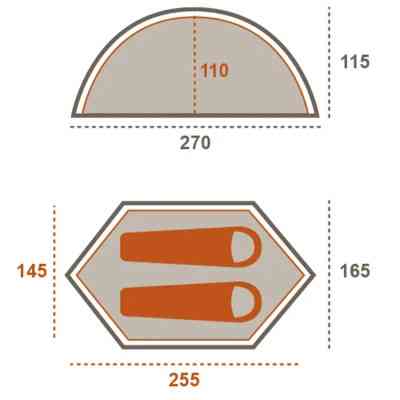 Палатка Grand Canyon Cardova 1 Capulet Olive (330025) Винница