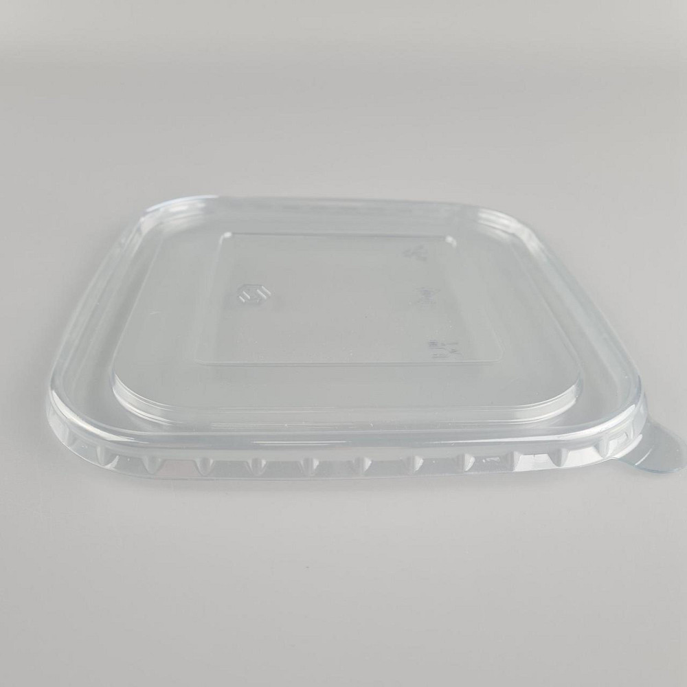 Прямоугольная крышка PET для контейнера 