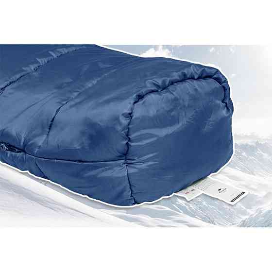 Спальник з капюшоном Naturehike MJ600 CNK2300SD014, темно-блакитний Київ