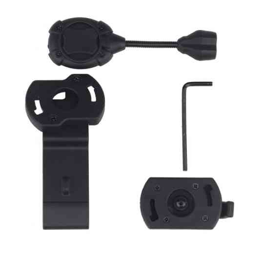 Тактический фонарь Wosport на шлем для MPLS Черный Киев