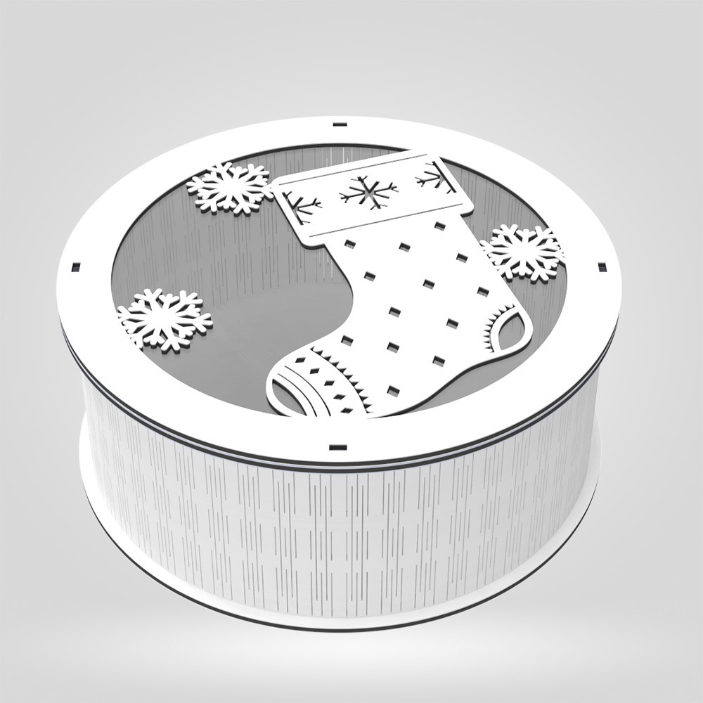 Подарункова коробка EKOSTAR d250 h100 Київ - фото 1