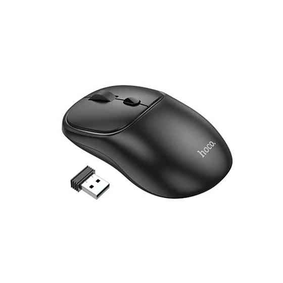 Миша Hoco GM25 Royal dual-mode business wireless mouse Dark Night Black (6942007608527 ) Київ