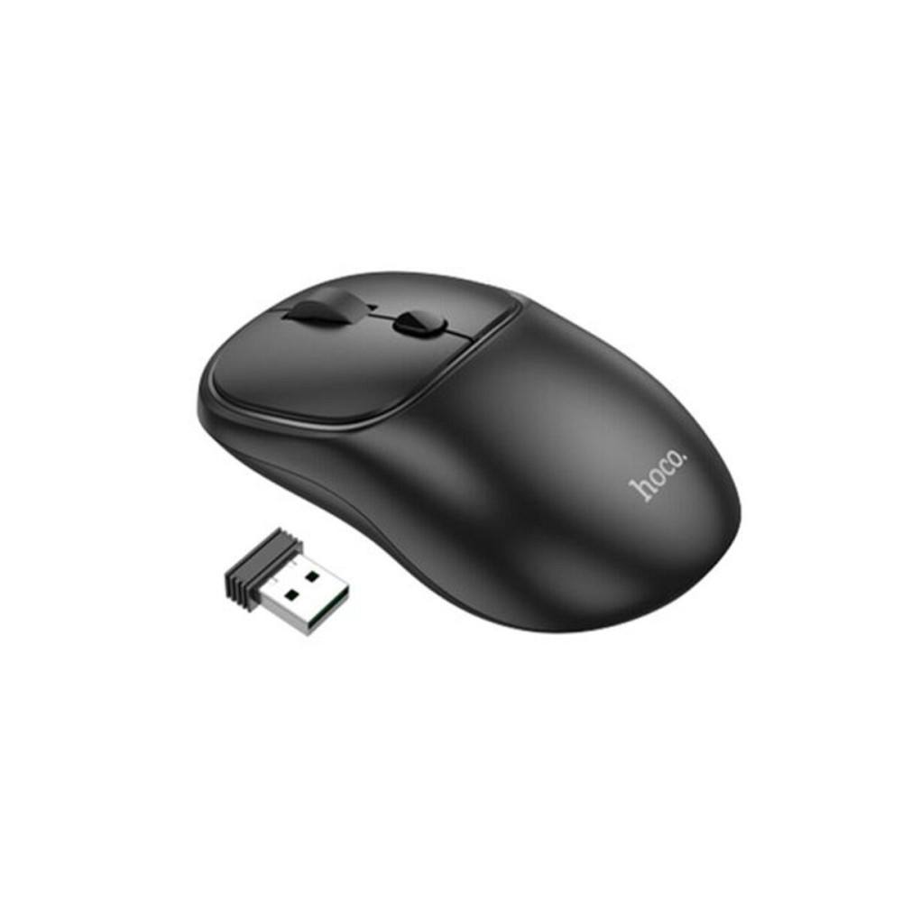 Миша Hoco GM25 Royal dual-mode business wireless mouse Dark Night Black (6942007608527 ) Київ - фото 2