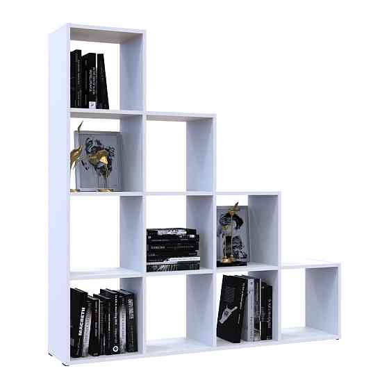 Стелаж Doros Степ 4х4 Білий відкритий 136.2х28.8х140.7 DRS-011768 (41516166) Дніпро