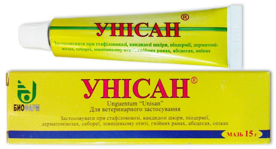 Мазь Унісан 15 г, Біофарм Вінниця - фото 4