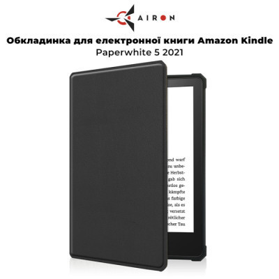 Чохол до електронної книги AirOn Premium Amazon Kindle Paperwhite 5 2021 black (6946795850191) Вінниця - фото 8