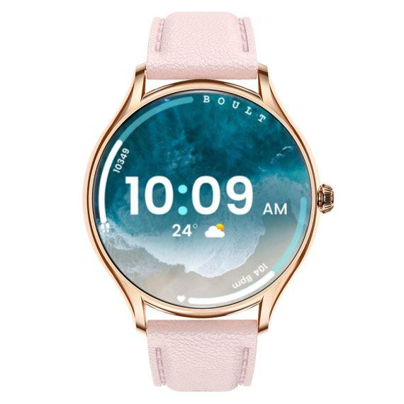 Женские умные наручные часы Smart Milano Gold Rubber 2 ремешка Винница - изображение 9