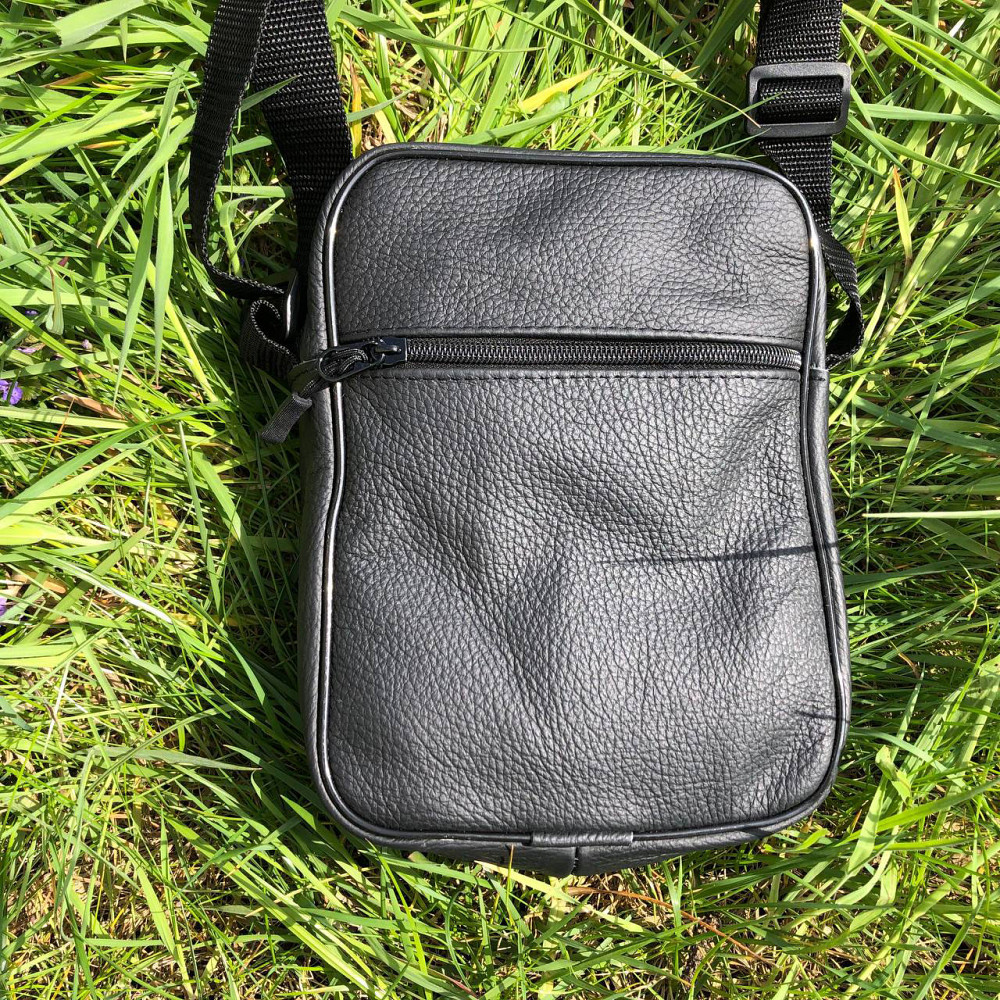 Набор 2 В 1! Сумка + Фонарь! Качественная мужская сумка из натуральной кожи + Тактический фонарь POLICE BL-X71-P50 WG-17 Львов - изображение 16