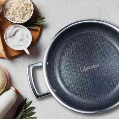 Каструля Bergner Steelblue, з кришкою 20 см (BG-33221-BL) Вінниця