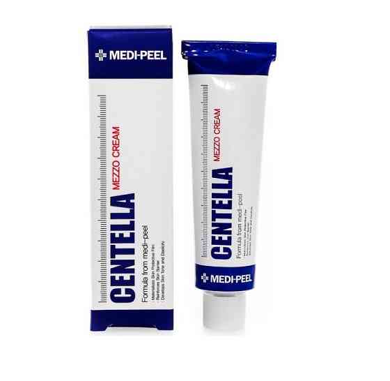 Заспокійливий крем із екстрактом центелли для чутливої шкіри Centella Mezzo Cream Medi-Peel 30 мл Винница