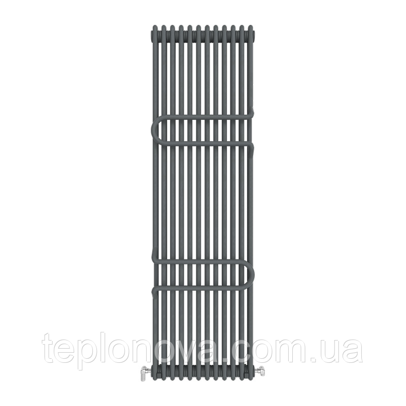 Дизайнерський радіатор 1800/548 (мм) антрацит IDEALE ZETA (бічне підключення) 12 12/1800/548 Чернівці - фото 5