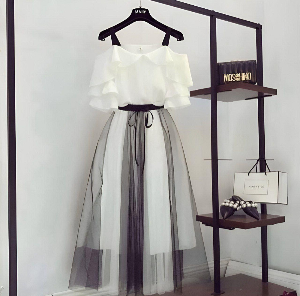 Женский романтичный праздничный костюм двойка: блуза и пышная юбка супер софт + евросетка Одесса - изображение 1