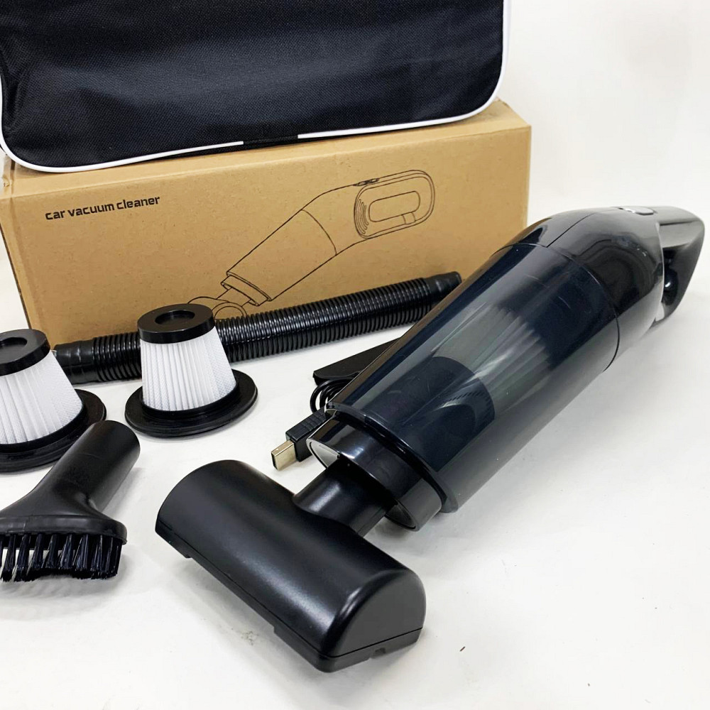 Автомобільний пилосос LT-113 потужність 120 Вт акумуляторний 30 хвилин роботи WZ-86 Львів - фото 4