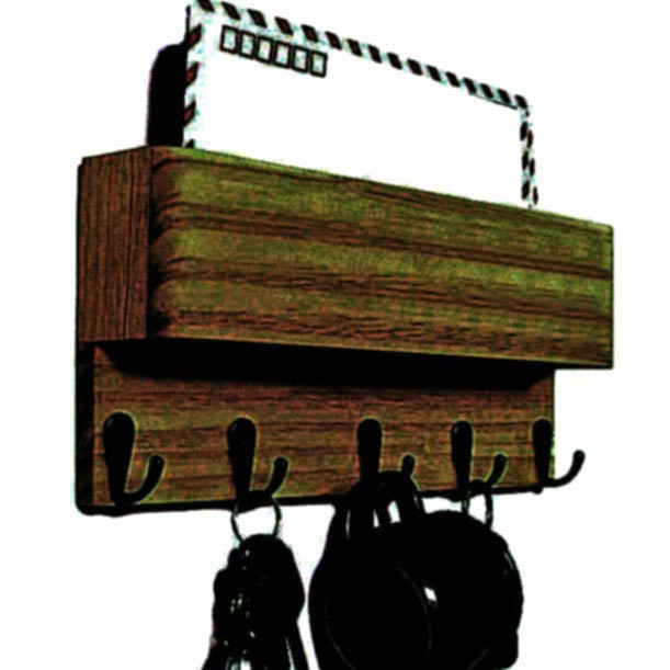 Ключница деревянная 