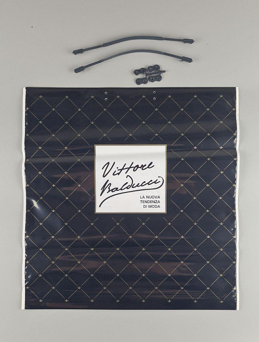 Пакет-сумка 40х43 з пластиковою ручкою  