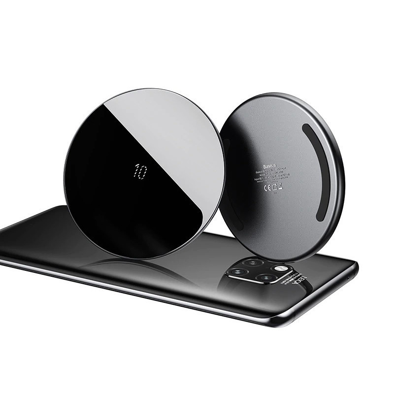 Беспроводное зарядное устройство Baseus Simple Wireless Charger CCALL-CJK01 (Черное) Николаев - изображение 5