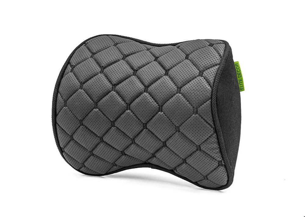 Автомобільний підголівник Comfort Trip AMF 001-5 250x200x100 з екошкіри чорний Дніпро - фото 8