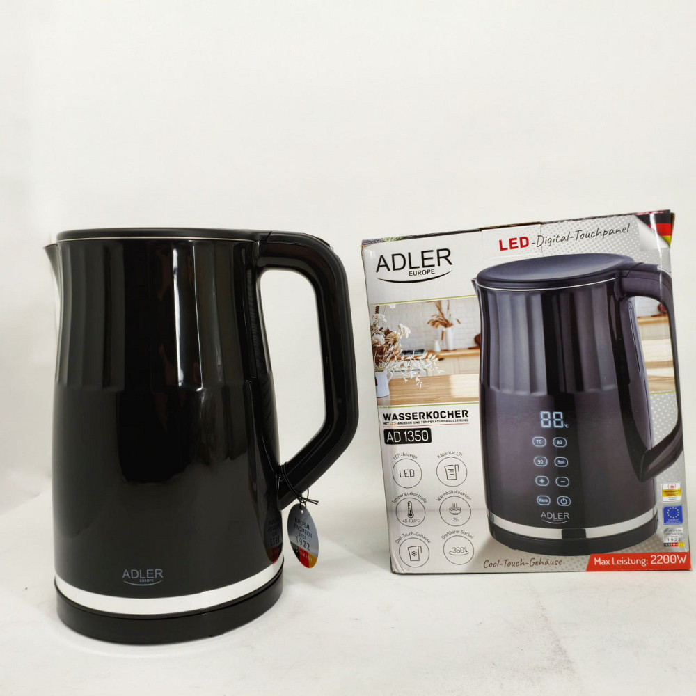 Потужний побутовий електрочайник, Електричний безшумний чайник з автоматичним відключенням IB-35 Львів - фото 9