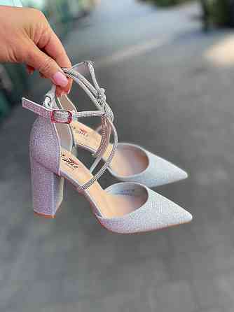 YES MILE Босоніжки жіночі YES MILE LEI-87 срібні (літо, еко-шкіра) (5885) Коломия