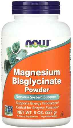 Магній бісгліцинат Now Foods  Magnesium Bisglycinate 227 г Київ