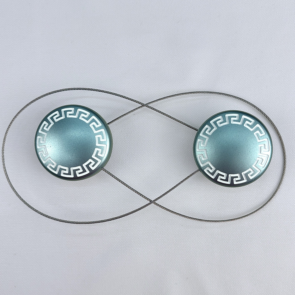 Магниты для штор и гардин Афина 2 шт Голубой (81-264) Киев - изображение 6