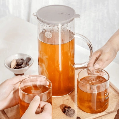 Глечик Buydeem із силіконовою кришкою 1200 мл (CD2003/A1) Вінниця - фото 12