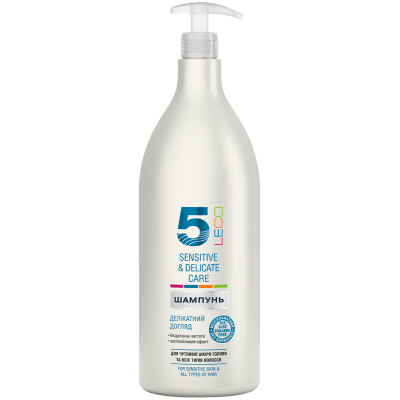 Шампунь Leco 5 Нежный уход 1500 мл (XL 40216_1) Винница - изображение 1