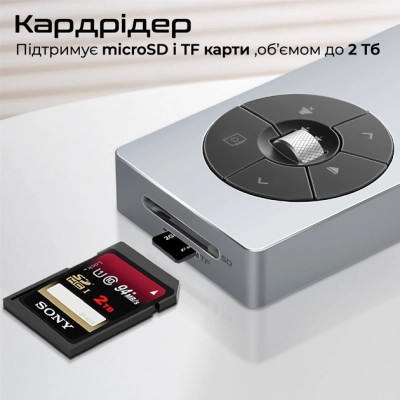 Концентратор Promate USB-C 14-in-1 Promate comandhub-pro (comandhub-pro) Вінниця - фото 6