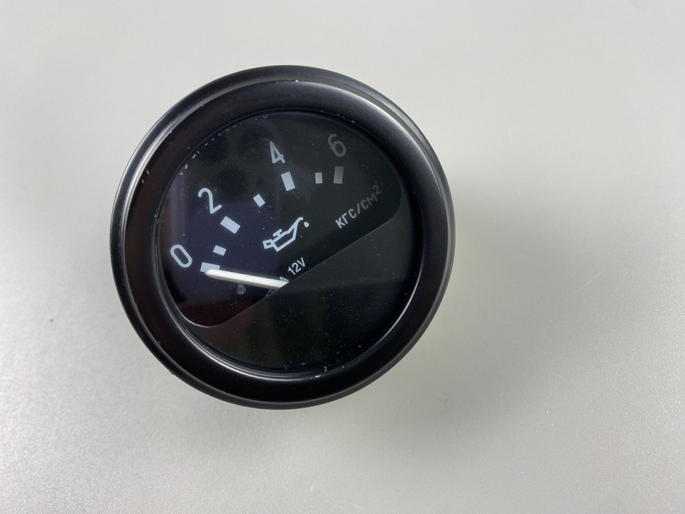 Покажчик тиску оливи ГАЗ УАЗ ЗІЛ 12 В електричний діаметр 60 мм 0-6 кгс/см3 Мукачево - фото 6