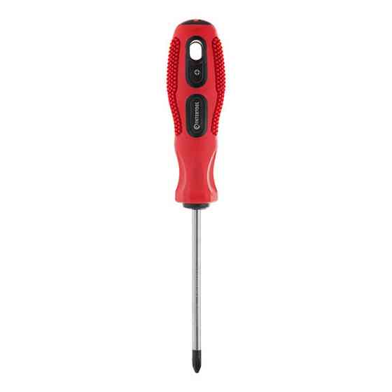 Викрутка хрестова, PH2×100 мм, Cr-V INTERTOOL VT-3143 Киев