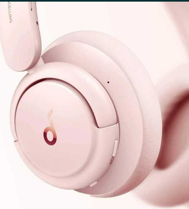 Наушники: Anker SoundCore Life Q30 Black Pink. Харьков - изображение 7