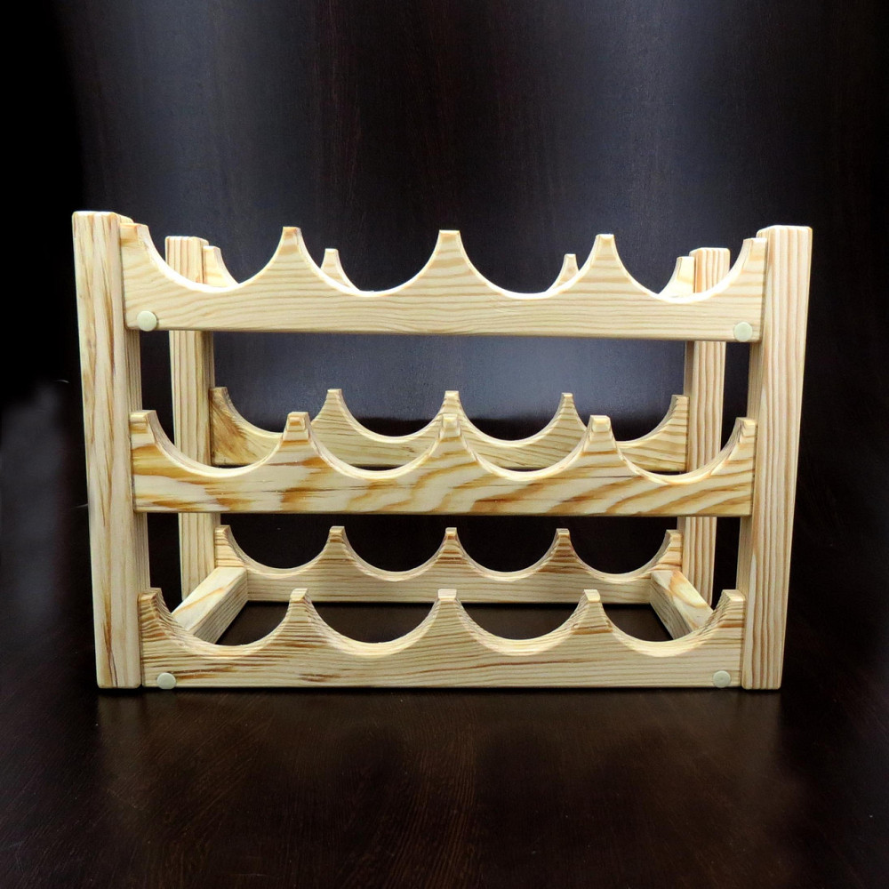 Настольная винная полка 