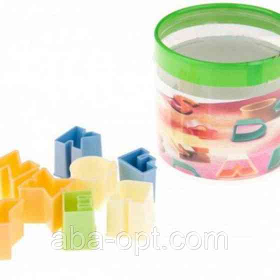 Набір пластикових вирубок Англійські літери (26 шт) Одеса