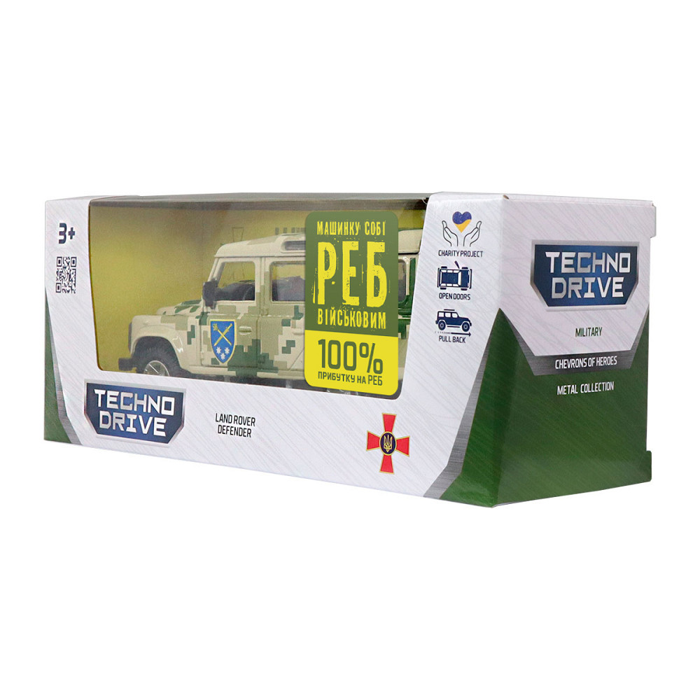 Автомодель серії Шеврони Героїв - Land Rover Defender - ОК Схід Дніпро - фото 5