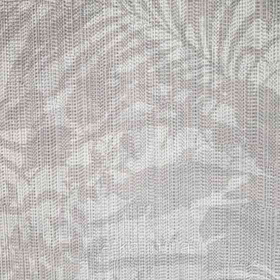 Шпалери вінілові на флізелін Sirpi Alta gamma Sempre 3 абстракція листя бежеві на пісочному з сріблом 3д Київ