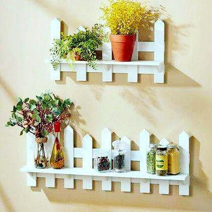 Полиця настінна для квітів "Сорокаба 60-90" зефір Миколаїв - фото 1