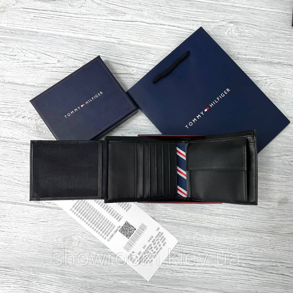 Мужское кожаное портмоне (3302) подарочная упаковка Киев - изображение 2