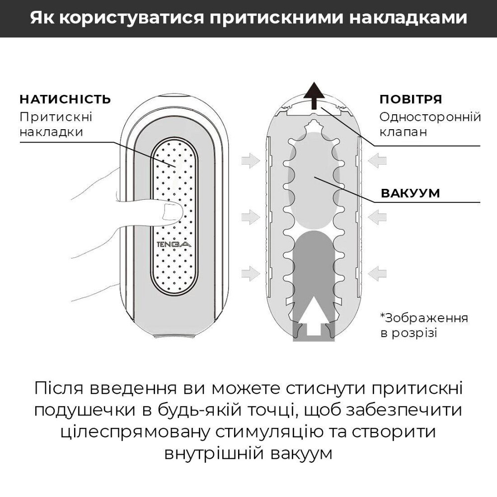 Набір мастурбатора із нагрівачем Tenga Flip Zero Red + Flip Warmer Sex Aura Київ - фото 9