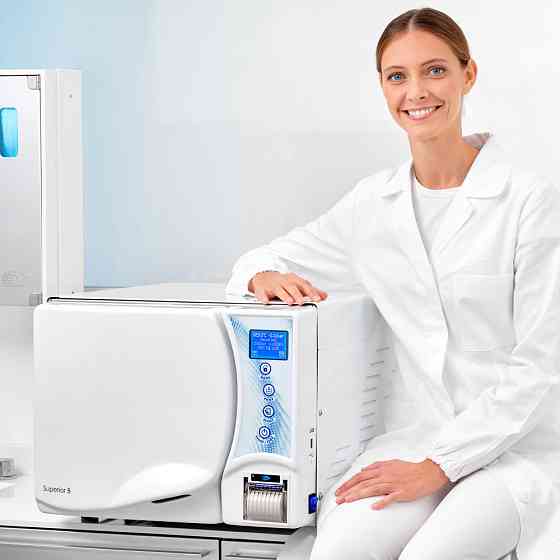 Паровой стерилизатор SUPERIOR B18 с системой очистки воды ROSI Днепр