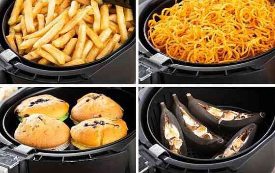 Безоливна фритюрниця (аерогриль) з чашею Air Fryer BW-3011 4 л 1200W. Харків