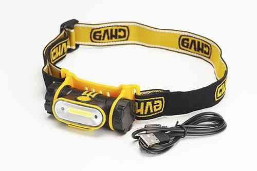 LED фонарь налобный 150Лм (2200 мАч, Li-ion 18650) с сенсором Вольт СИЛА Киев
