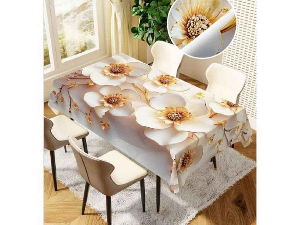 Скатертини в рулоні Fiesta ПВХ на тканинній основі 5948-1.10 1.4*1.10м*20шт ТМ STENSON Киев - изображение 1