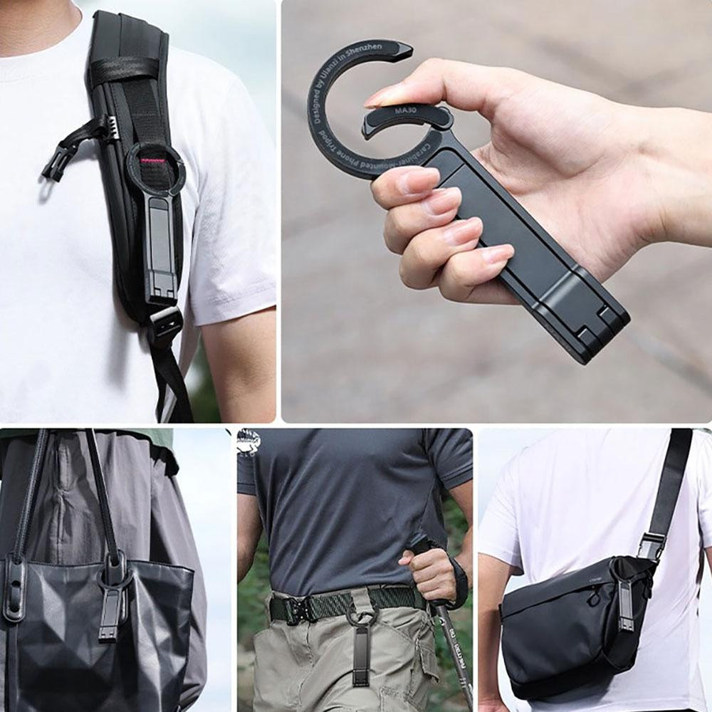 Держатель для телефона Ulanzi Vijim MA30 Carabiner Mobile Phone Tripod (M030 MA30) Одесса - изображение 6