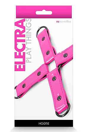 Хрестоподібна система фіксації NS Novelties Electra Hog Tie, рожевий Sex Aura Київ