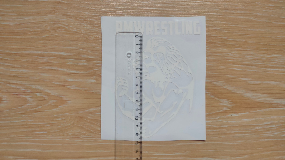 Наклейка на авто Лев rmwrestling Біла Київ - фото 4