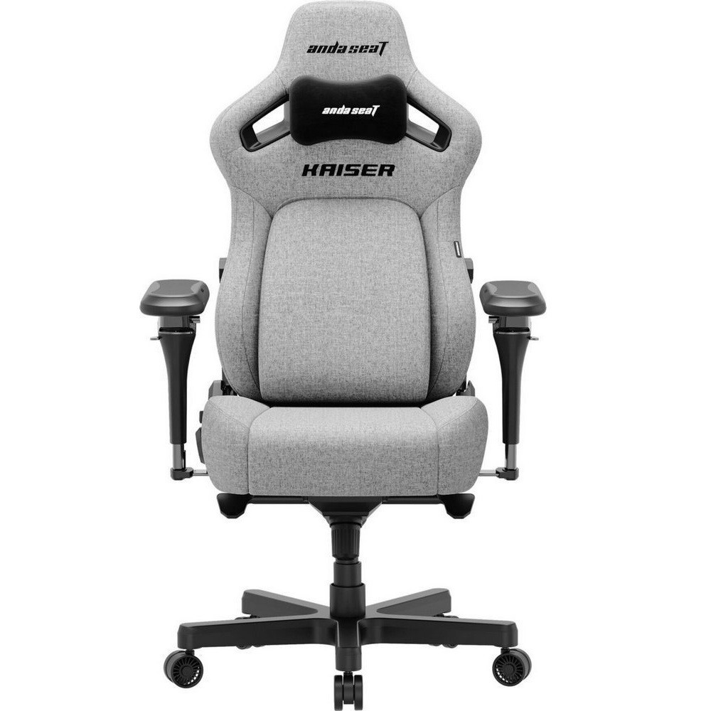 Крісло для геймерів Anda Seat Kaiser 4 V2 Size XL PVC Gray Fabric (AD12YDDC-XLL-20-G-CF-03) ( 21333 ) Харьков - изображение 18