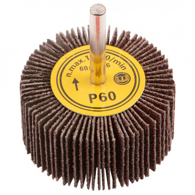 Круг зачистной Graphite лепестковый с хвостовиком, 60 x 30 мм, K60 (55H758) Винница - изображение 1