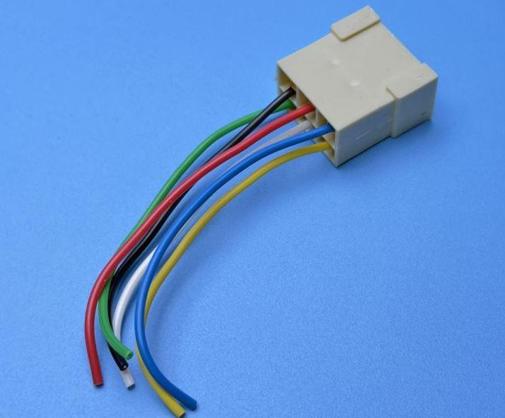 Разъем с проводом ПАПА  - 6 контактов, клемма 6,3мм (пр-во Украина) Харьков - изображение 2