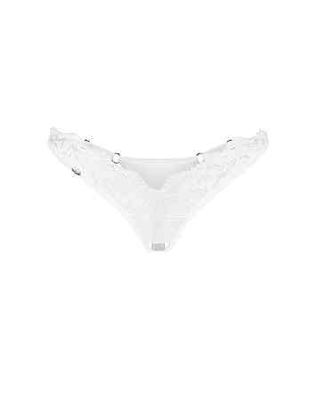 Трусики Obsessive Arrowel White crotchless thong S/M Sex Aura Київ