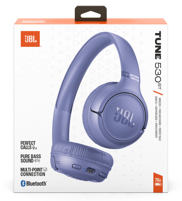 Гарнітура JBL TUNE 530BT Lavender (JBLT530BTLAVEU) (7225526) Київ - фото 6